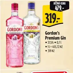 Albert GORDON'S Premium Gin nabídka