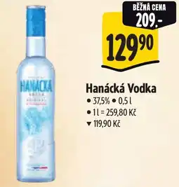 Albert Hanácká Vodka nabídka