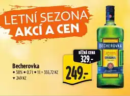 Albert Becherovka nabídka