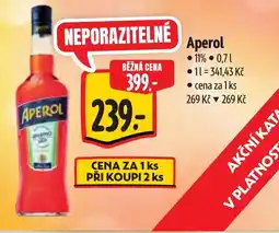 Albert APEROL nabídka