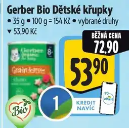Albert GERBER Bio Dětské křupky nabídka