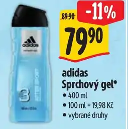 Albert ADIDAS Sprchový gel nabídka