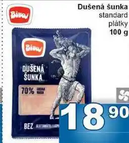 Jip Dušená šunka standard plátky 100g nabídka