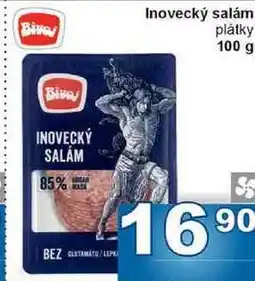 Jip Inovecký salám plátky 100g nabídka