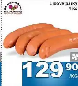 Jip Libové párky 4 ks nabídka