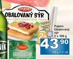 Jip Pajero Obalovaný sýr 2 x 100g nabídka