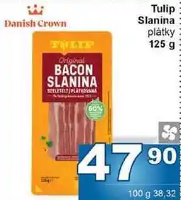 Jip Tulip Slanina plátky 125 g nabídka