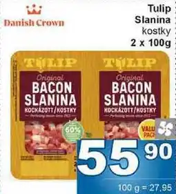 Jip Tulip Slanina kostky 2 x 100g nabídka