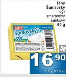 Jip Tany Šumavský sýr smetanový šunkový 90 g nabídka