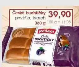 Jip České buchtičky povidla, tvaroh 360 g nabídka