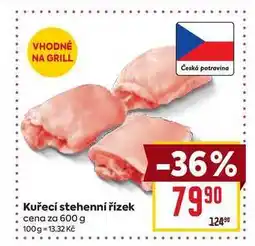 Billa Kuřecí stehenní řízek cena za 600 g nabídka