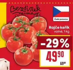 Billa Rajče keřík volné, 1 kg nabídka