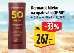 Albert DERMACOL Mléko na opalování OF 50 nabídka