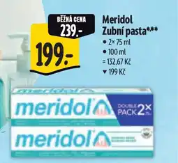 Albert Meridol Zubní pasta nabídka