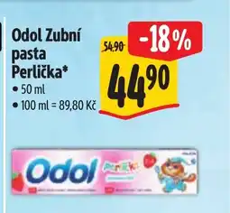Albert Odol Zubní pasta Perlička nabídka