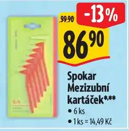 Albert Spokar Mezizubní kartáčeK nabídka