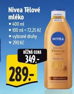 Albert NIVEA Tělové mléko nabídka
