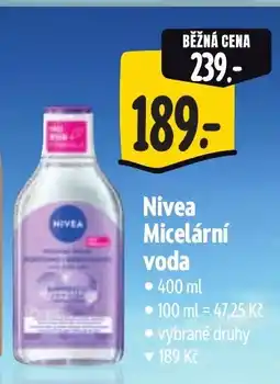 Albert NIVEA Micelární voda nabídka