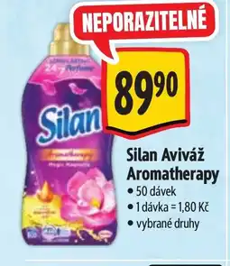 Albert Silan Aviváž Aromatherapy nabídka