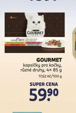 Rossmann Gourmet kapsičky pro kočky nabídka