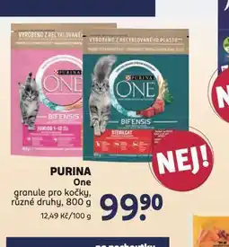 Rossmann Purina one granule pro kočky nabídka