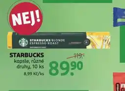 Rossmann Starbucks kapsle nabídka