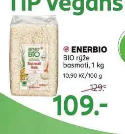 Rossmann Enerbio bio rýže basmati nabídka