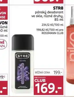 Rossmann Str8 pánský deodorant nabídka