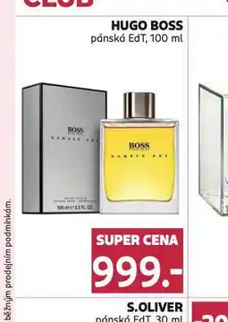Rossmann Hugo boss pánská edt nabídka