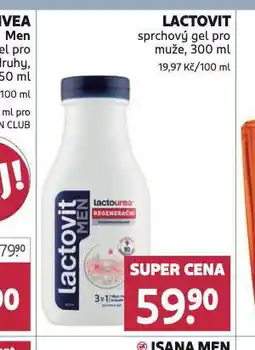 Rossmann Lactovit sprchový gel nabídka