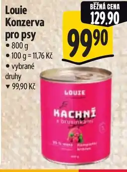 Albert Louie Konzerva pro psy nabídka