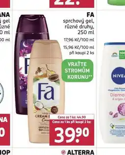 Rossmann Fa sprchový gel nabídka