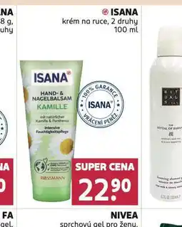 Rossmann Isana krém na ruce nabídka