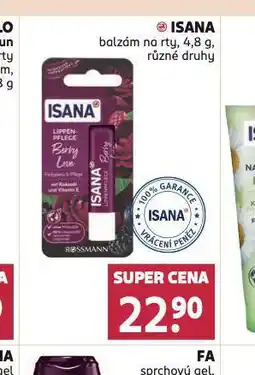 Rossmann Isana balzám na rty nabídka