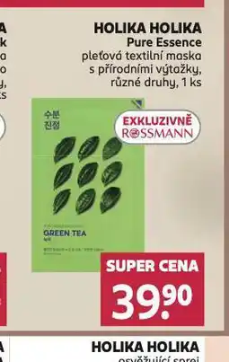 Rossmann Holika holika pleťová textilní maska nabídka
