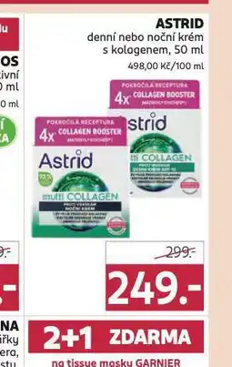 Rossmann Astrid krém nabídka