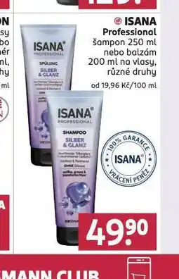 Rossmann Isana professional šampon, balzám nabídka