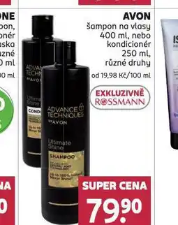 Rossmann Avon šampon, kondicioner nabídka