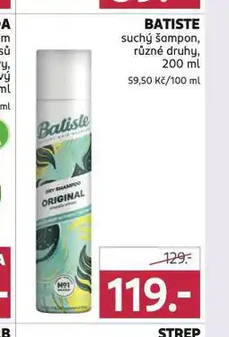 Rossmann Batieste suchý šampon nabídka