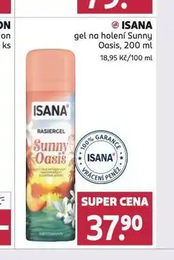 Rossmann Isana gel na holení nabídka