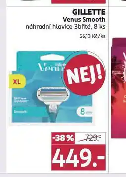 Rossmann Gillette venus smooth náhradní hlavice nabídka