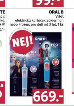 Rossmann Oral-b elektrický kartáček nabídka