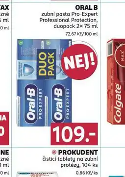 Rossmann Oral-b zubní pasta nabídka