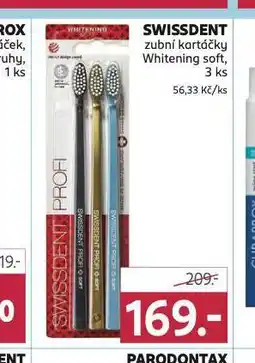 Rossmann Swissdent zubní kartáčky nabídka
