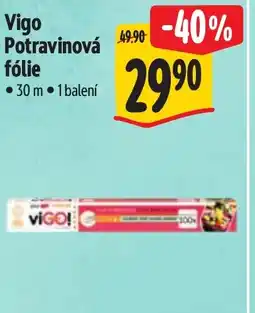 Albert Vigo Potravinová fólie nabídka