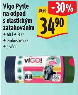 Albert Vigo Pytle na odpad s elastickým zatahováním nabídka