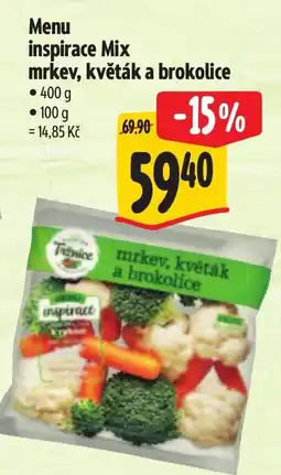 Albert Menu inspirace Mix mrkev, květák a brokolice nabídka