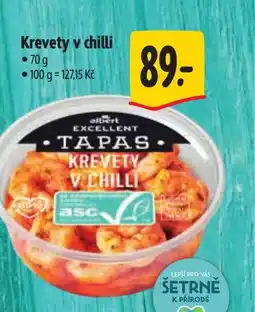 Albert Krevety v chilli nabídka