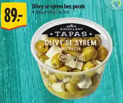 Albert Olivy se sýrem bez pecek nabídka