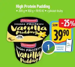 Albert Ehrmann High Protein Pudding nabídka